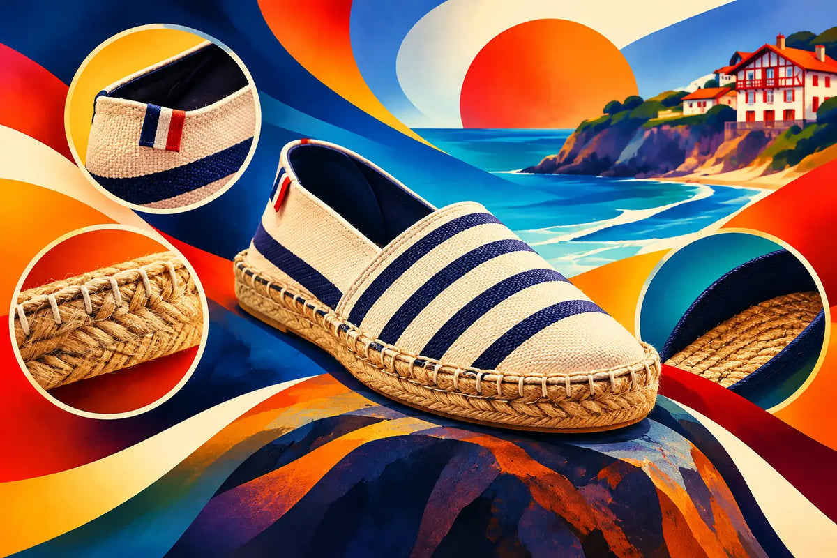 Comment reconnaître une vraie espadrille basque ?